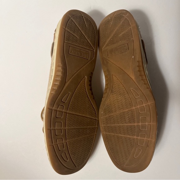 SPERRY Angelfish Metallic Boat Shoe, Size 7, used but in good condition - Picture 7 of 16